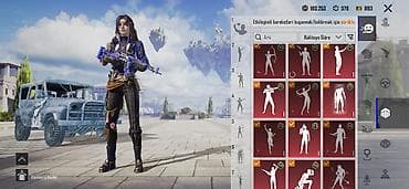 Avadanlığın icarəsi: * 62 level * 855 UC * 88 silah skini * 10 upgrade (yüksəldilə bilən) — 8