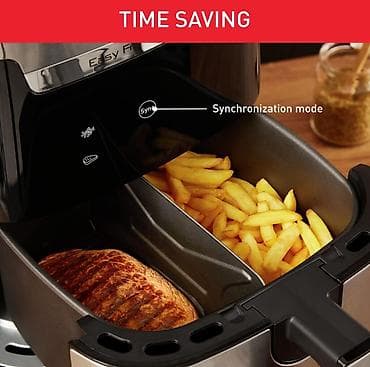 premium: Fritöz Tefal Easy Fry & Grill XXL EY801D27 – Air Fryer və Grill — 6