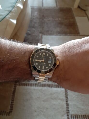 Toy paltarları və aksesuarları: Yeni, Qol saatı, Rolex, rəng - Qızılı — 7