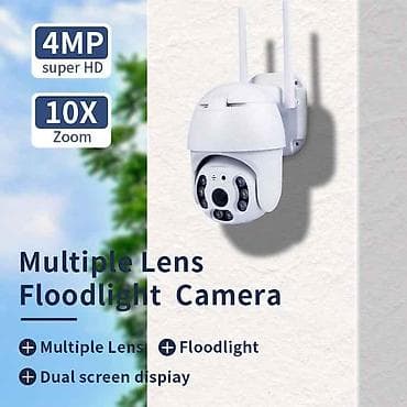 3 goz qaz: Wifi 3mp PTZ 360° kamera İCsee Yaddaş kartı yuvası, SD kart Funksiya — 1