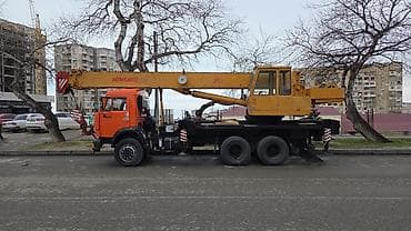 kamaz kran: KAMAZ əsaslı “İvanovets” avtokran – 25 ton - Daşıyıcı: KAMAZ, 6x4 — 2