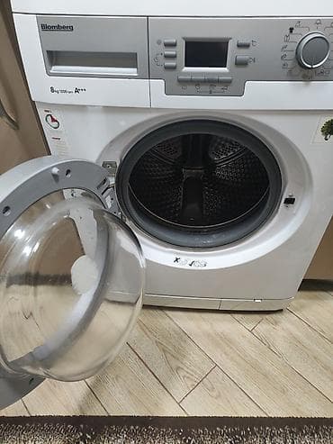 pərdə yuma: Blomberg Greenplus ön yükləməli paltaryuyan maşın - Yük tutumu: 8 kq — 1