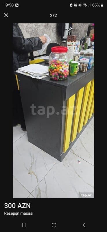 Sifarişlə ofis oturacaqları: Resepsn masası(Real alıcıya 30%ə dək endirim) - Dizayn: Boz korpus və lalafo.az -da — 3 Sifarişlə ofis oturacaqları: Resepsn masası(Real alıcıya 30%ə dək endirim) - Dizayn: Boz korpus və — 3