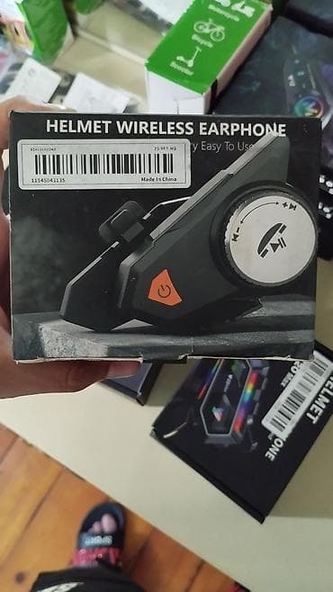 Qulaqcıqlar: Motosiklet dəbilqəsi üçün simsiz qulaqcıq (Helmet Wireless Earphone) — 1