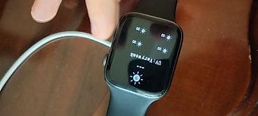 bas: İşlənmiş, Smart saat, Apple, Sensor ekran, rəng - Qara — 9