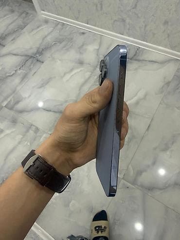 iphone pro: IPhone 13 Pro Max, 256 GB, Sierra Blue, Zəmanət, Simsiz şarj, Face ID — 3