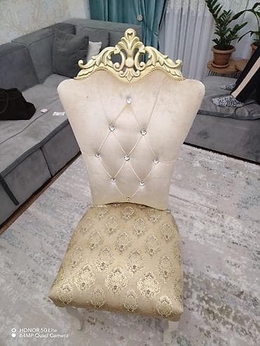 ucuz stular: Для гостиной, цвет - Бежевый Стул — 1