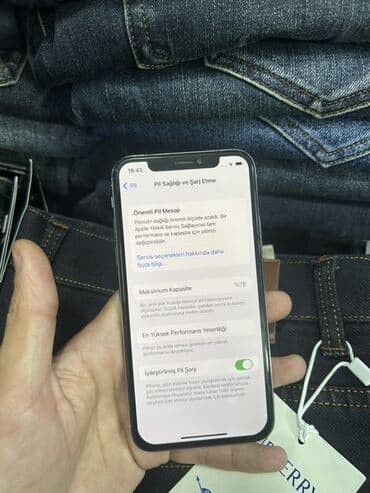 iphone 7 64gb plus: IPhone X, 64 GB, Gümüşü, Face ID — 6