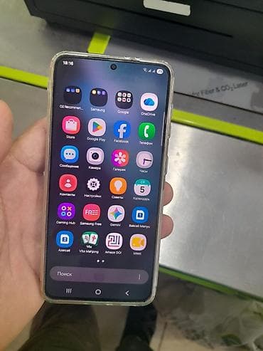 iphone x barter: Samsung Galaxy S21 5G, 256 GB, rəng - Boz, Face ID — 4