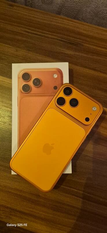 işlenmiş telefon: IPhone 17 Pro Max, Narıncı — 1