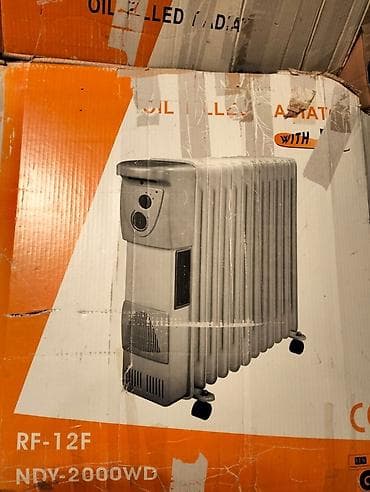 qizdirici dizel: Yağla doldurulmuş radiator (Oil Filled Radiator) Model: RF-12F (Style — 5