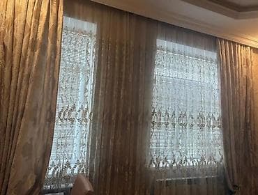 pano: Klassik üslubda pərdə dəsti - Tərkib: ikiqat sistem – qalın dekorativ — 5