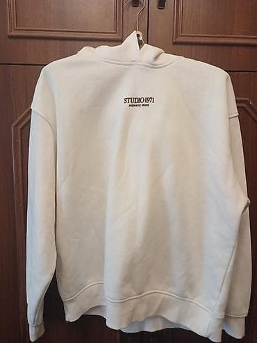 de facto sweatshirt: Svitşot, M, rəng - Ağ — 1