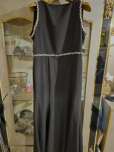 Qadın gecə/ziyafət donları – 4 fərqli model 1) Qara uzun don (SARA) - — 4