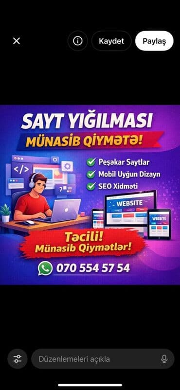 BYD: Veb saytların hazırlanması — 1