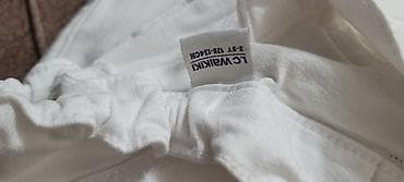 ag cins: LC Waikiki uşaq şalvarı - Model: klassik kəsimli ağ cins (denim — 4