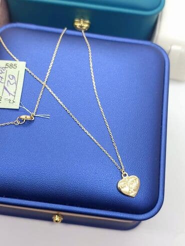 lombard qizil: Boyunbağı, Tiffany, Sarı qızıl, 585 Əyar — 1