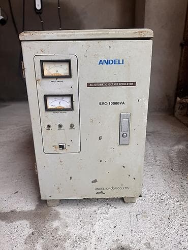 ampermetir: Məhsul: ANDeli SVC-10000VA AC Automatic Voltage Regulator — 1