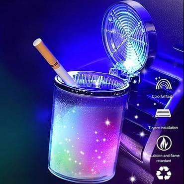 Avtomobil üçün LED işıqlı külqabı - Rəngli LED işıqlandırma: Qapaq — 1