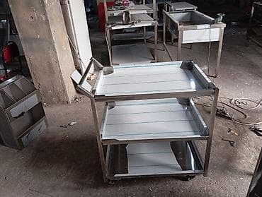 Оборудование для магазинов: Qab daşıma arabaları - Material: paslanmayan polad konstruksiya – — 3