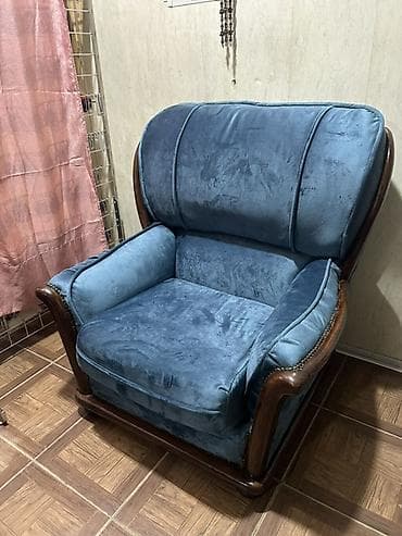 pc kreslo: Кресло, Велюровая ткань — 3