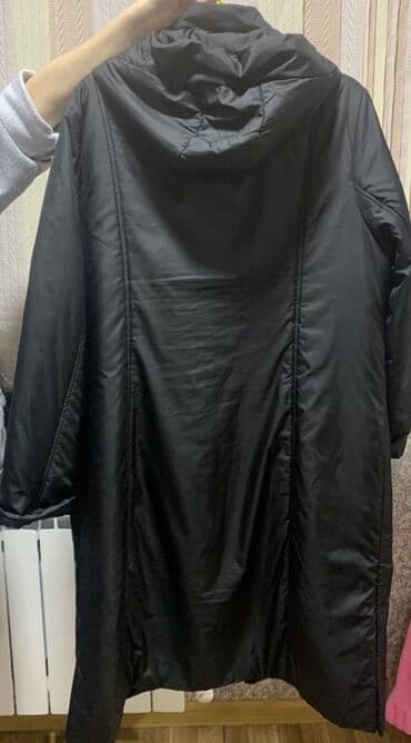 Üst geyimi: Plaş, 6XL, rəng - Qara — 5