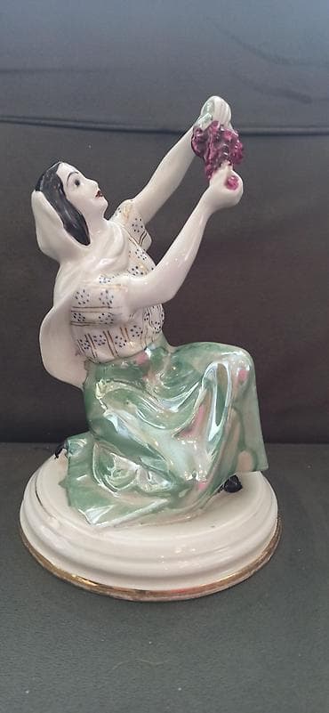 bronza fiqurlar: Fiqur, Keramika, rəng - Ağ — 2