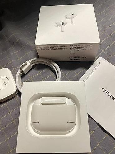 Qulaqcıqlar: Məhsul: Apple AirPods Pro (MagSafe şarj qabı ilə), ağ rəng — 1