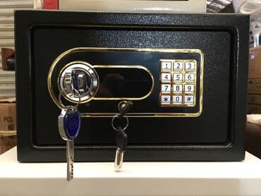 💥Eni 31 💥Derinlik 20 💥Hundurluk 20 💥Seyf iki zamok ve kodile isleyir