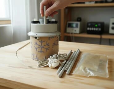 ad günü şamlari: Антикварят SSR dövrünə aid Yeni il yolkası ücün yolka frladan rus — 1