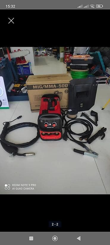 svarka: MIG/MMA-500 qaynaq aparatı – çoxfunksiyalı 3-in-1 cihaz — 1