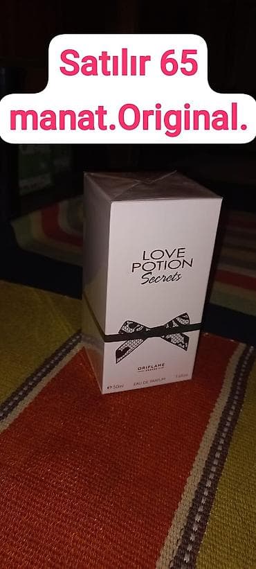 - Oriflame Love Potion Secrets – Eau de Parfum, 50 ml. Qutulu versiya