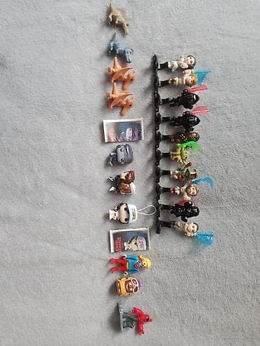 spiderman kukla: Kolleksiya fiqurları dəsti Biri 2 azn - Star Wars minifiqurları: Leia — 3