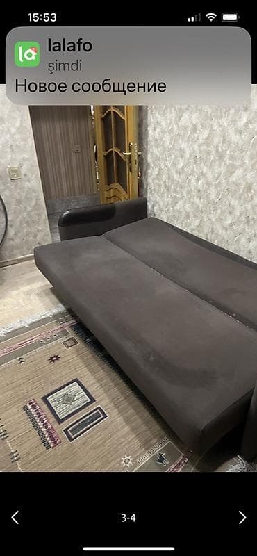 Di̇van-kravat, Açılan, Parça, Çatdırılma yoxdur — 2