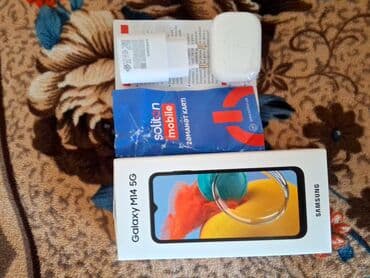 samsunq a 14: Samsung Galaxy M14 5G, 128 GB, rəng - Qara, İki sim kartlı — 1