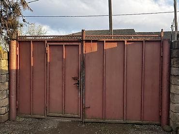 pol parket isi: Dəmir Həyət darvazası, Yana açılan, Mexaniki, Qapı ilə, rəng - Qəhvəyi, Kredit yoxdur — 1