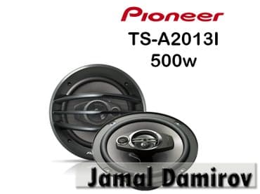 masin ucun kalonkalar: Pioneer Dinamiklər TS-A2013İ 500watt. Динамики Pioneer TS-A2013İ — 1