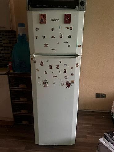 islenmis soyducular: Beko soyuducu satılır. Aşağısı soyutmur, ustaya göstərməmişəm, bu — 1