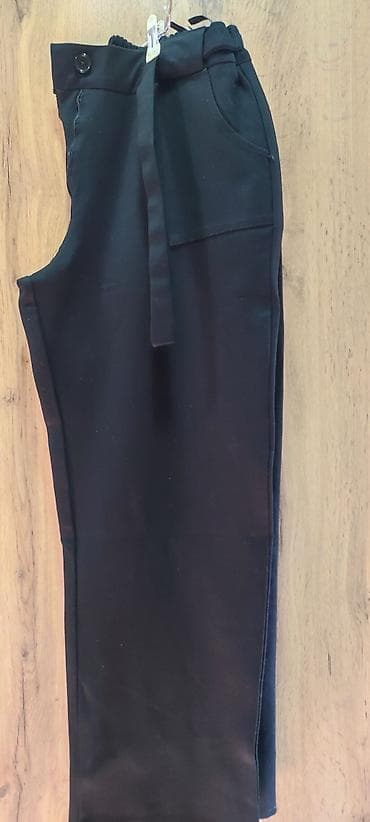 Брюки: Брюки, L, цвет - Черный — 1