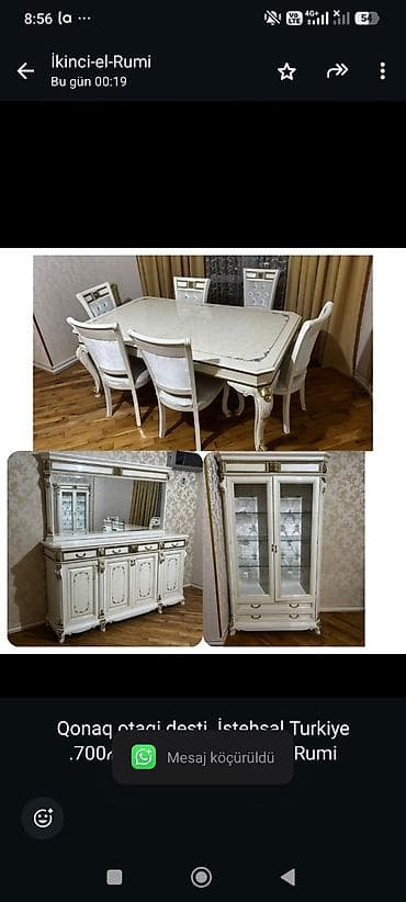 Qonaq otagi desti .İstehsal Turkiye .700₼ .Unvan Nesimi ray &amp;Rumi