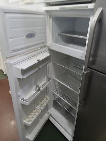 İşlənmiş 2 qapılı Atlant Soyuducu Satılır, rəng - Ağ, Təkərli — 2