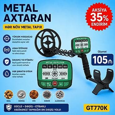 pişi aparatı: Metal detektoru. Hər növ metal tapır. ⛔⛔⛔ Diqqət !!! Babinin diametri — 1