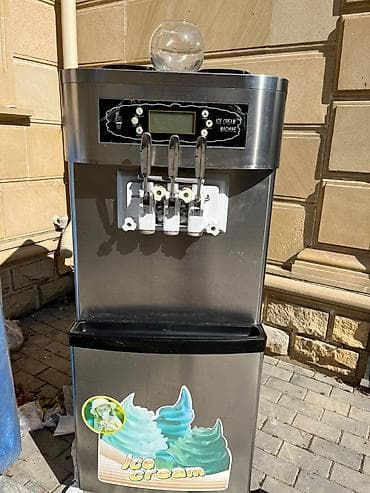 Оборудование для мойки: Məhsul: Yumşaq dondurma aparatı (floor-standing) Xüsusiyyətlər: - 3 — 5