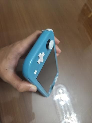 nintendo switch: Nintendo Switch Lite (mavi) - 12 oyun yüklü - 256 GB microSD kart - — 2