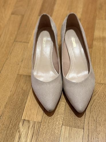 ayyaqabı: Ölçü: 38, rəng - Bej, İşlənmiş — 3