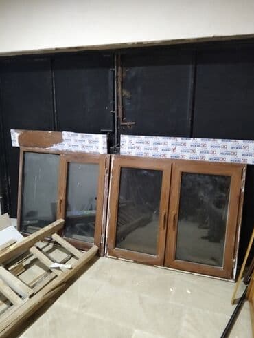 Фурнитура и комплектующие: Taxta qapı və pəncərə dəsti 4 ədəd Taxta qapı.qapilarin hündürlük 218 — 1