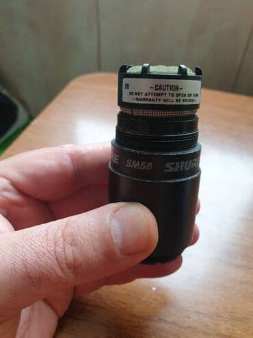 Гитары: Shure SM58 capsul original. sesi bal — 5