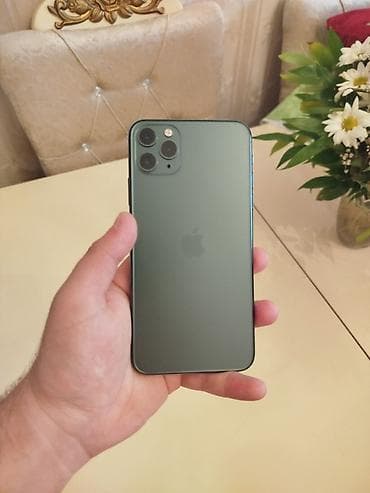 philips xenium 9@9d: IPhone 11 Pro Max, 256 GB, Matte Midnight Green, Face ID — 1