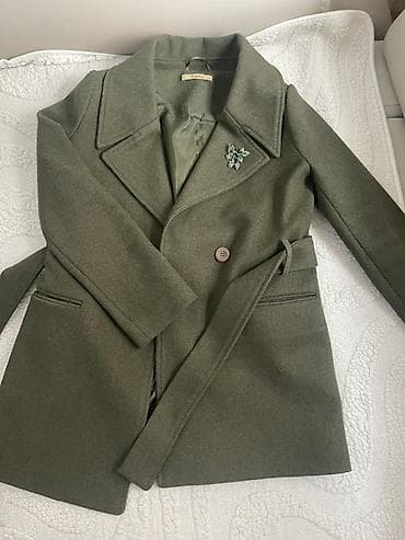 drap palto: Palto, S, rəng - Yaşıl — 3