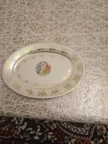 royal qazan destleri: Nahar dəsti, rəng - Ağ, Farfor — 1